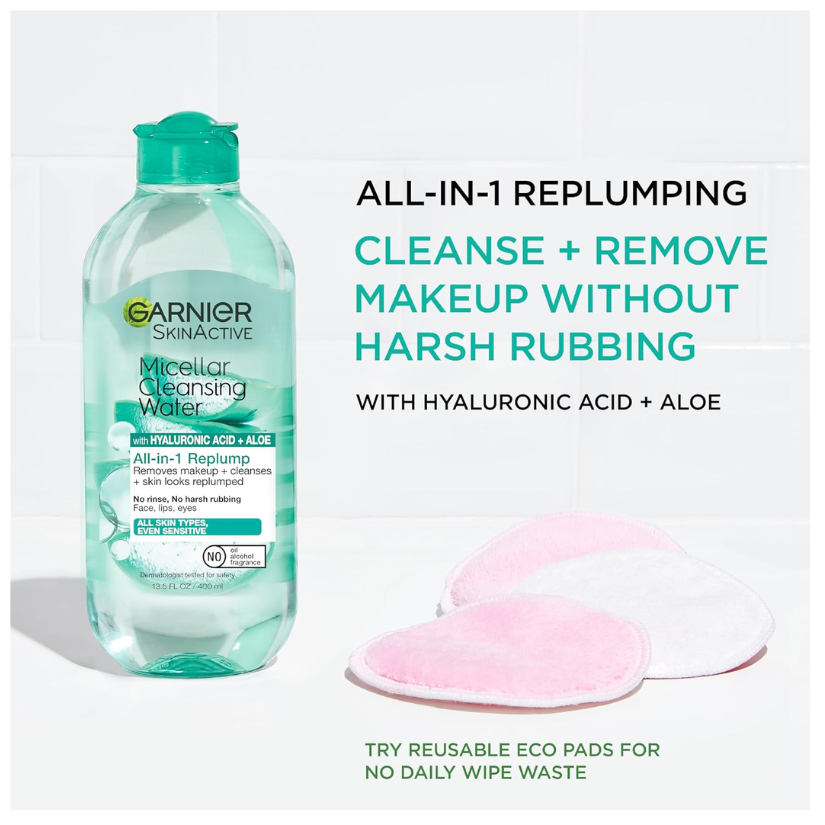 Garnier Micellar Hyaluron Cleansing Water 400ml